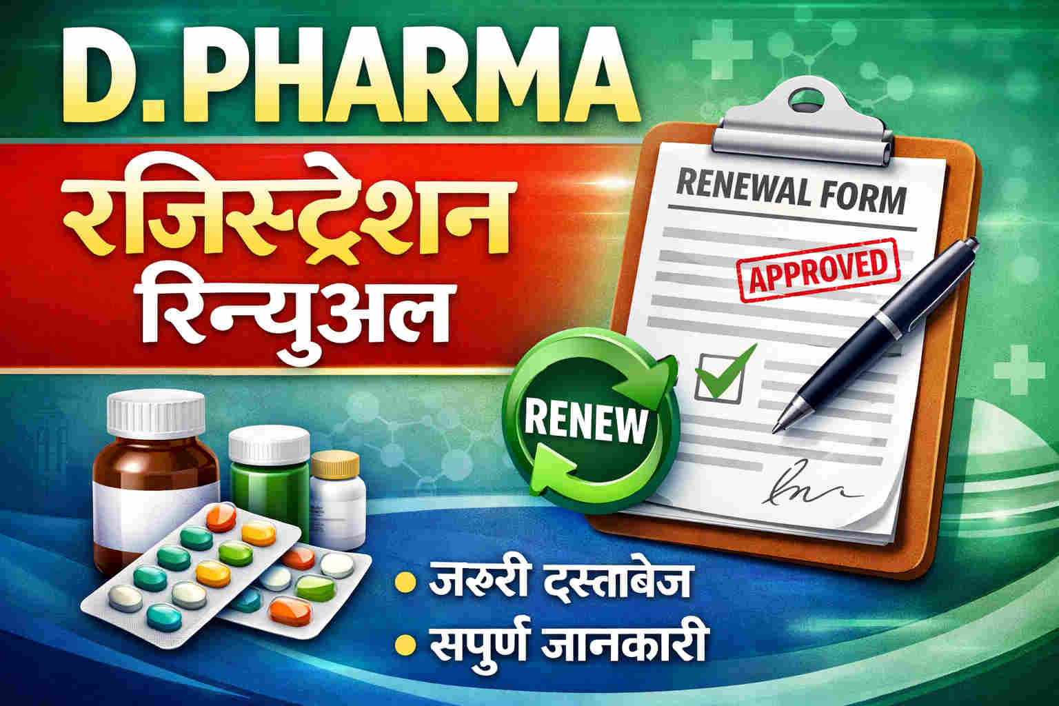 How to Apply D Pharma Renewal Registration in Uttar Pradesh Pharmacy Council (UPPC) – Step by Step Guide 2026