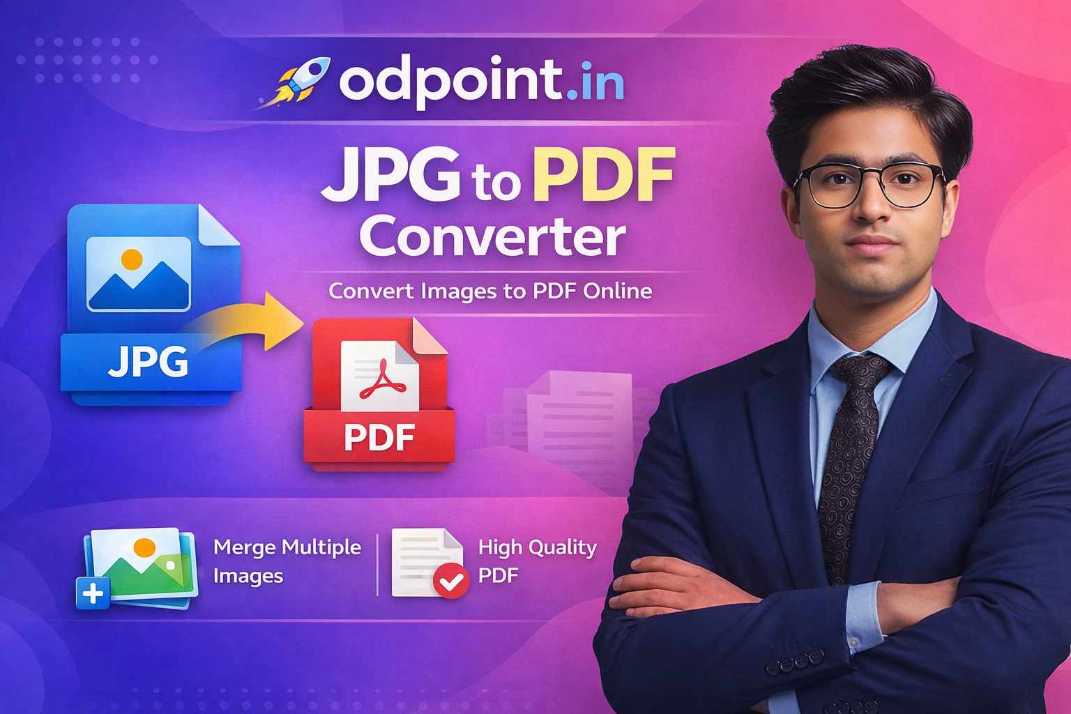 JPG to PDF Converter Online – Convert Images to PDF Free Without Losing Quality - ODPOINT Blog