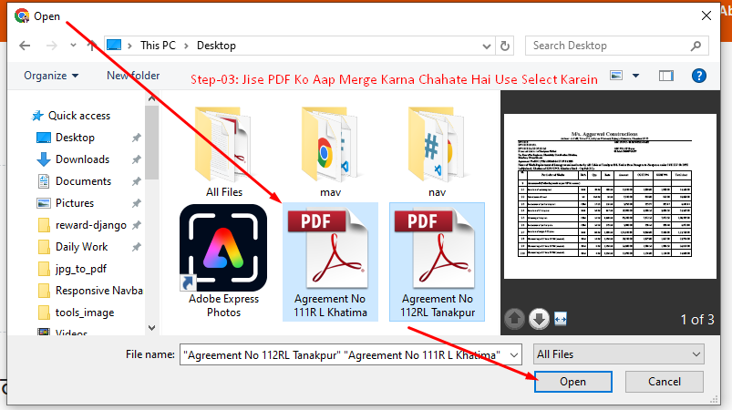 Step 3 Select Image to Convert PDf